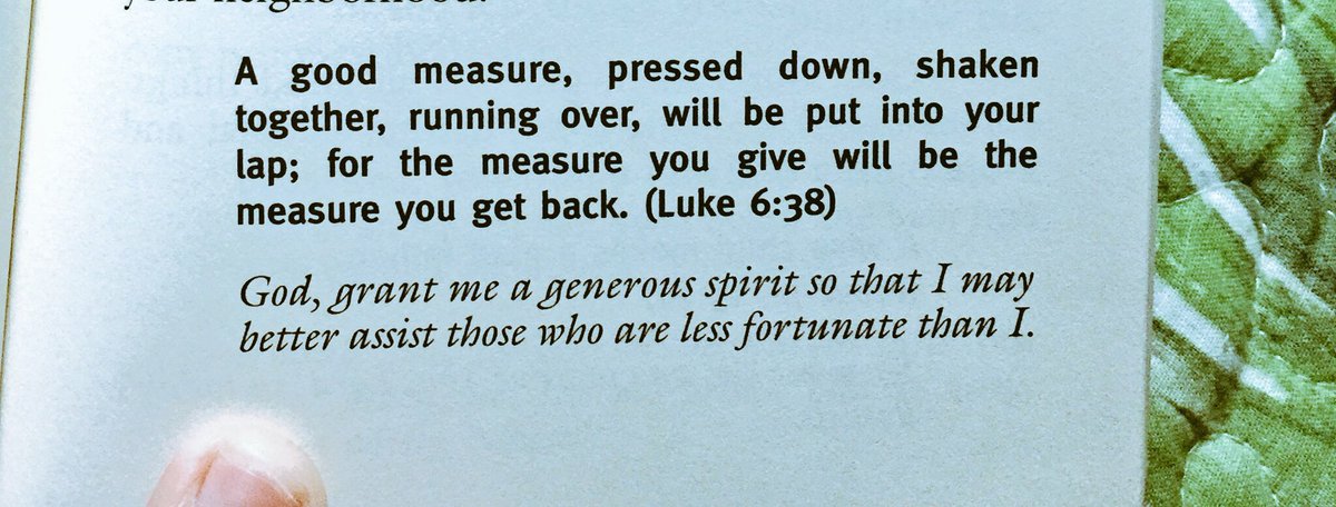It is Truly in giving that we Receive, sometimes much more than we ever Expected! #VerseOfTheDay #StayBlessed 🙏🏾🐸