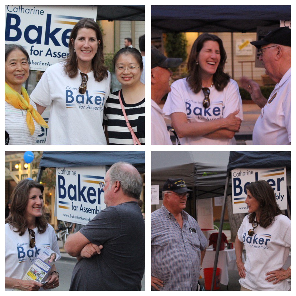 Baker4Assembly's tweet image. Great time connecting with voters at @PleasantonDT #1stWednesday last night! #AD16 #Pleasanton