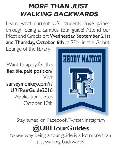 URI Tour Guides tweet media