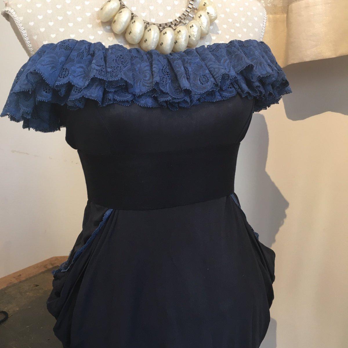 #ChristopherKane blue dress