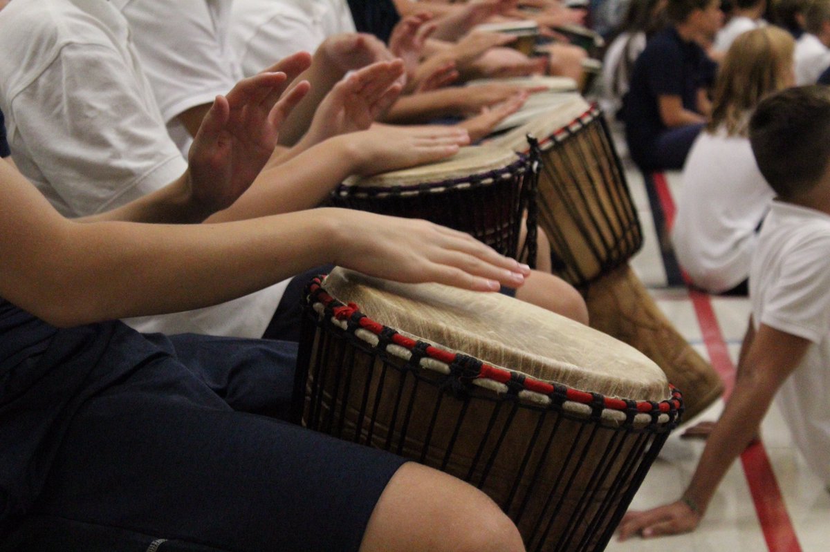 Thank you <a href="/drumsetal/">drums</a> for the Ubuntu presentation today! #ycdsb