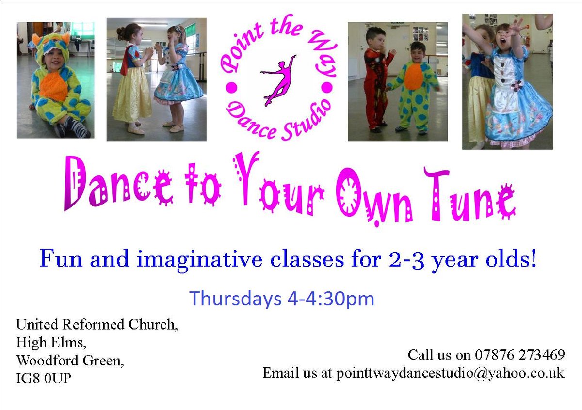 PointTheWayDS's tweet image. ***Class time change!***
Dance to Your Own Tune will now be on Thursdays 4-4:30pm