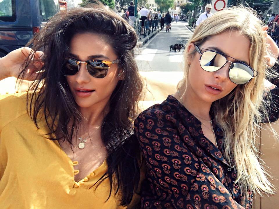 Thelma and Louise Take Capri 🕶💋  #buttahbenzo #bellisariogetsbooted