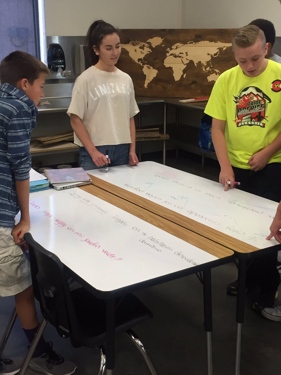 LegendEDGE1's tweet photo. Having Spaniards helping students! Real life experiences! #EDGEGreatness #fortunate https://t.co/xHPGMnTkdc