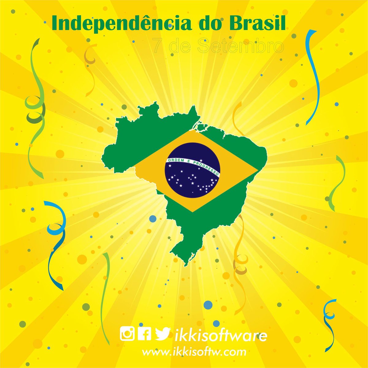 ikkisoftware's tweet image. 7 de Setembro #Brasilday
