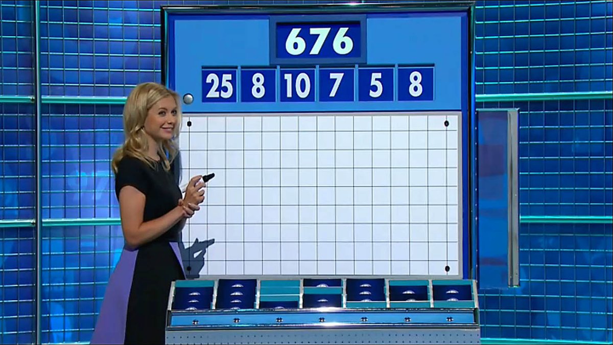 RachelRileyFC's tweet photo. Rachel Riley on #Countdown on Monday. #Numbers2 #ElectricIndigo https://t.co/3Goq6qed0h