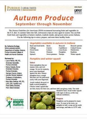 PorterCoExt's tweet image. This Free Purdue publication provides info and recipes for Autumn Produce.  edustore.purdue.edu/item.asp?item_…