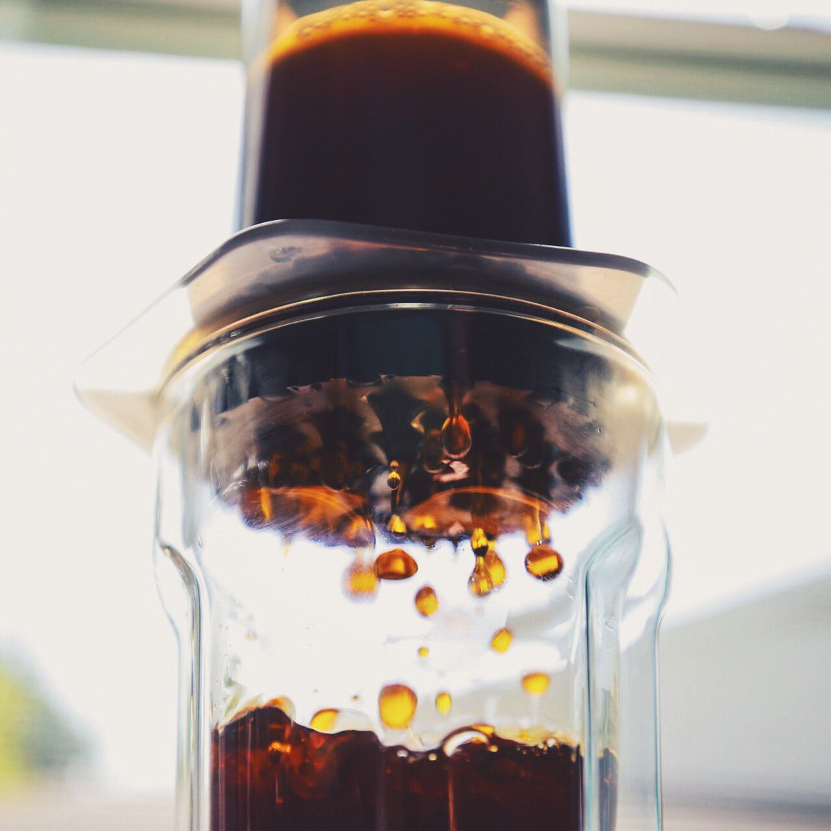 BlueFoxRoasters's tweet photo. When I drip, you drip, we drip ✈️🏋💧☕️ #bluefoxcoffee#specialtycoffee #dallas #aeropress https://t.co/hC38jCCEsy