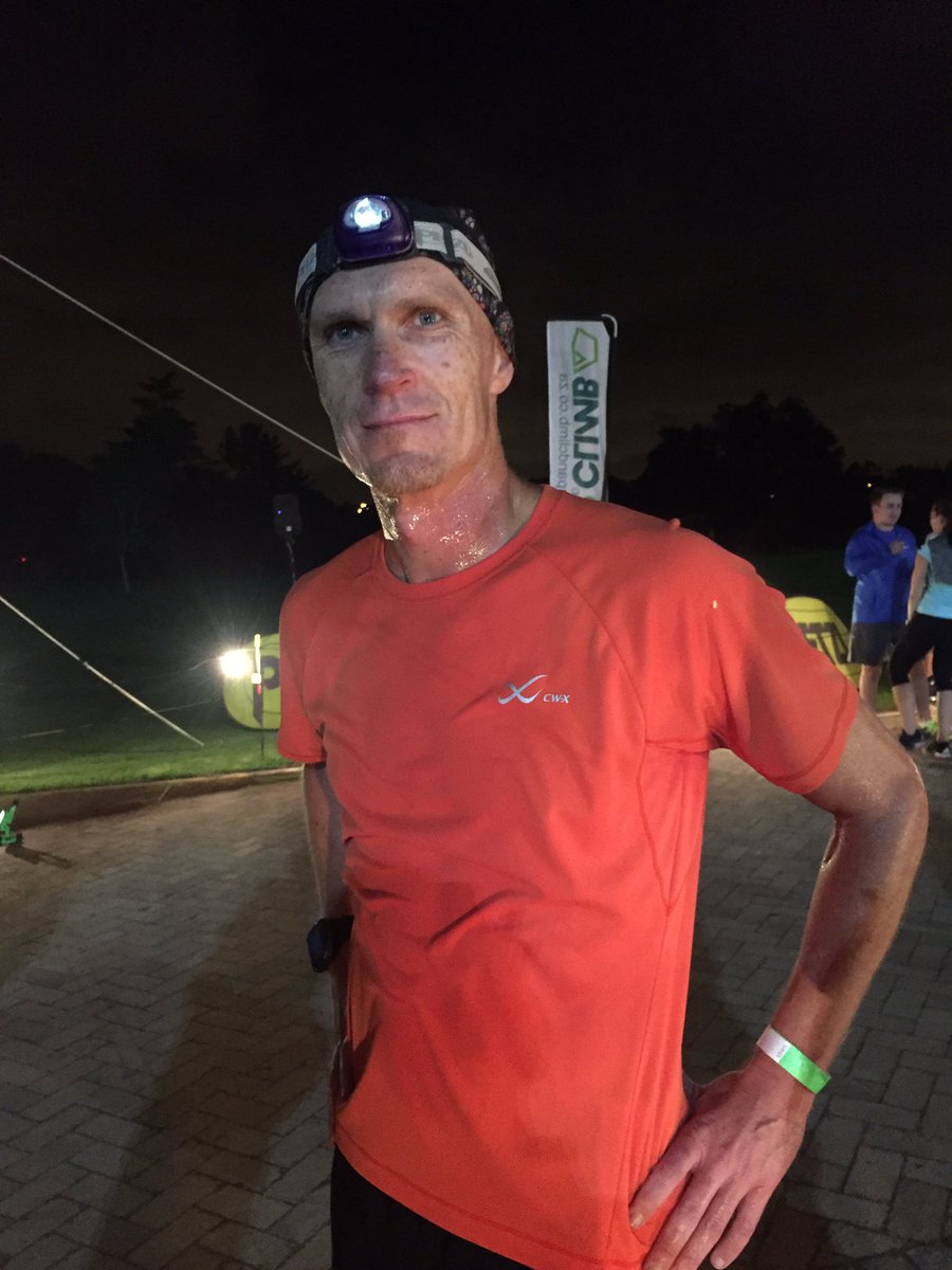 CTRunCo's tweet image. Third overall and first vet. 40min in our 10km @nic_debeer