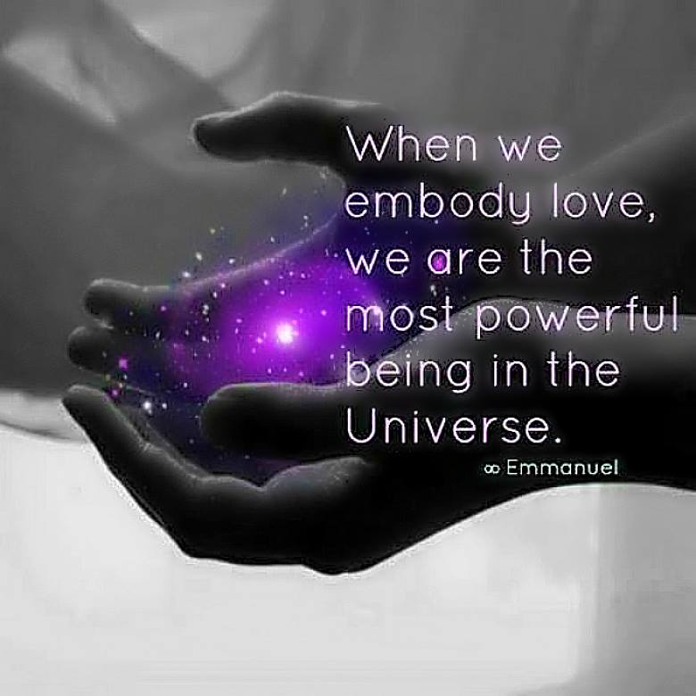 Embodying #LOVE makes you the most powerful being on earth! #JoyTrain  RT @Lisandre_Moreau