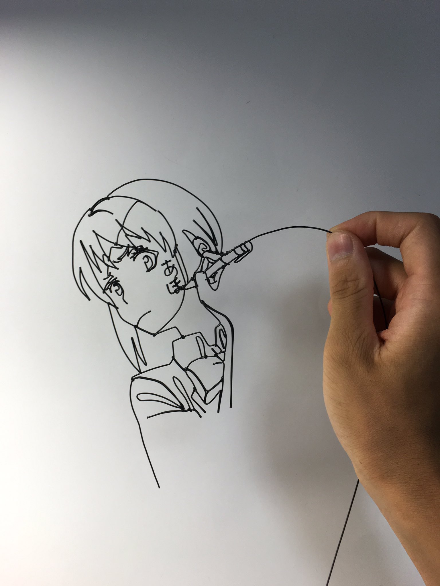 Wiki Akiba Awesome Anime Wire Sculpture By Tdaiki1216 Wiki Akiba Awesome Anime Wire Sculpture By Tdaiki1216
