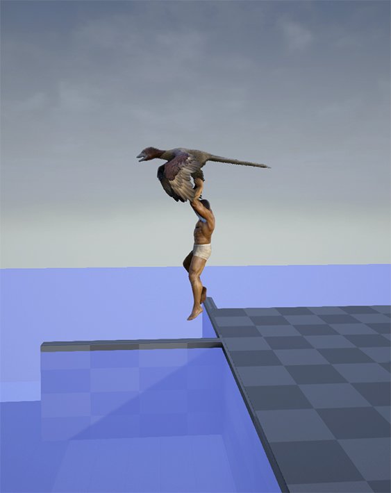 ArkInformer's tweet image. Dimetredon in action! No more falling to death :):)
