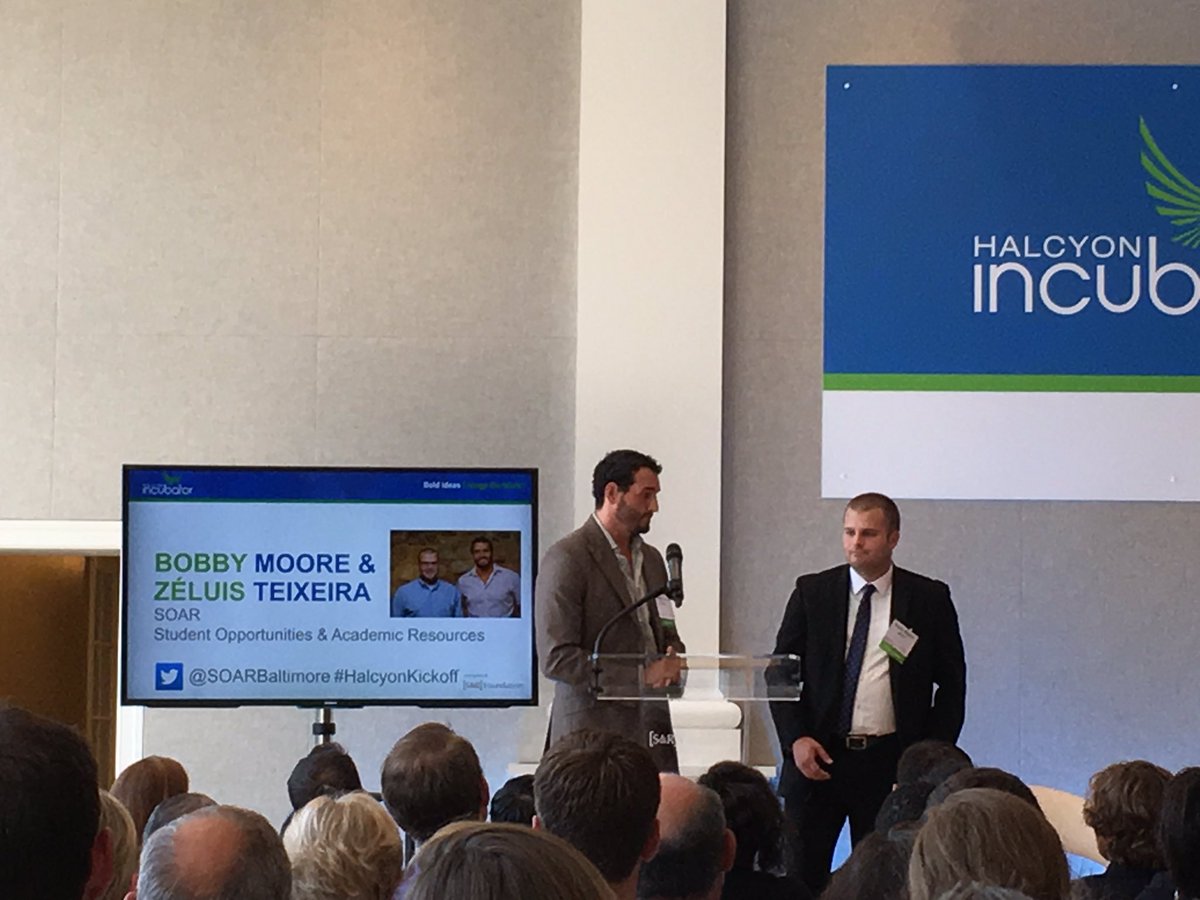 NathanielKWong's tweet photo. #halcyonkickoff @soarbaltimore is changing how we connect with students via a K-12 online platforms #halcyonkickoff https://t.co/5HTEjvZ4z6