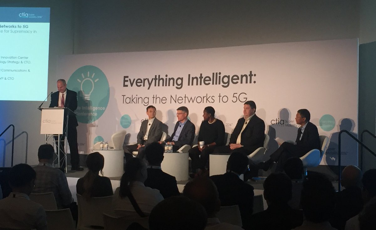 Global race to #5G panel w/ <a href="/5GAmericas/">5G Americas</a> <a href="/chinateleglobal/">China Telecom Global</a> @Ericsson <a href="/intel/">Intel</a> <a href="/Qualcomm/">Qualcomm</a>  @ZTE_USA #SuperMobility