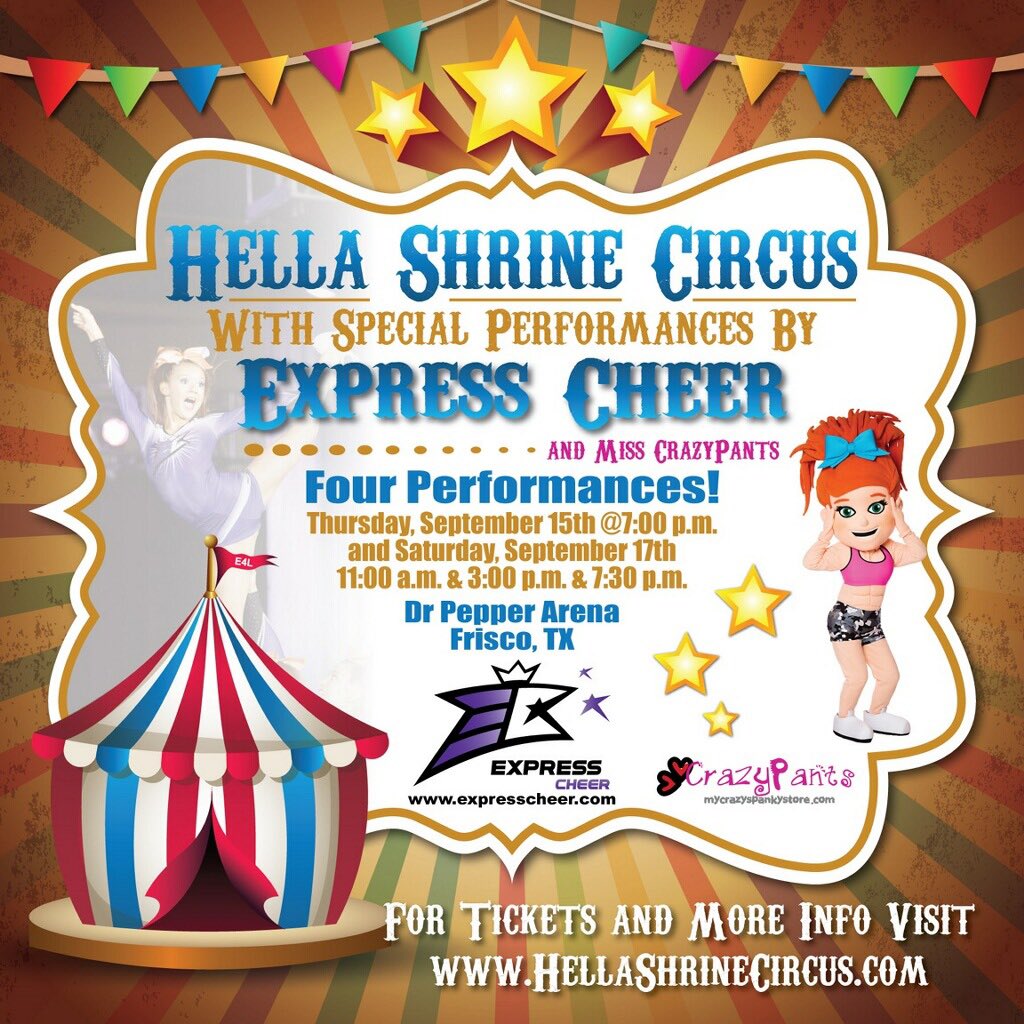 DentonExpress0's tweet image. Come see us perform at the circus!!