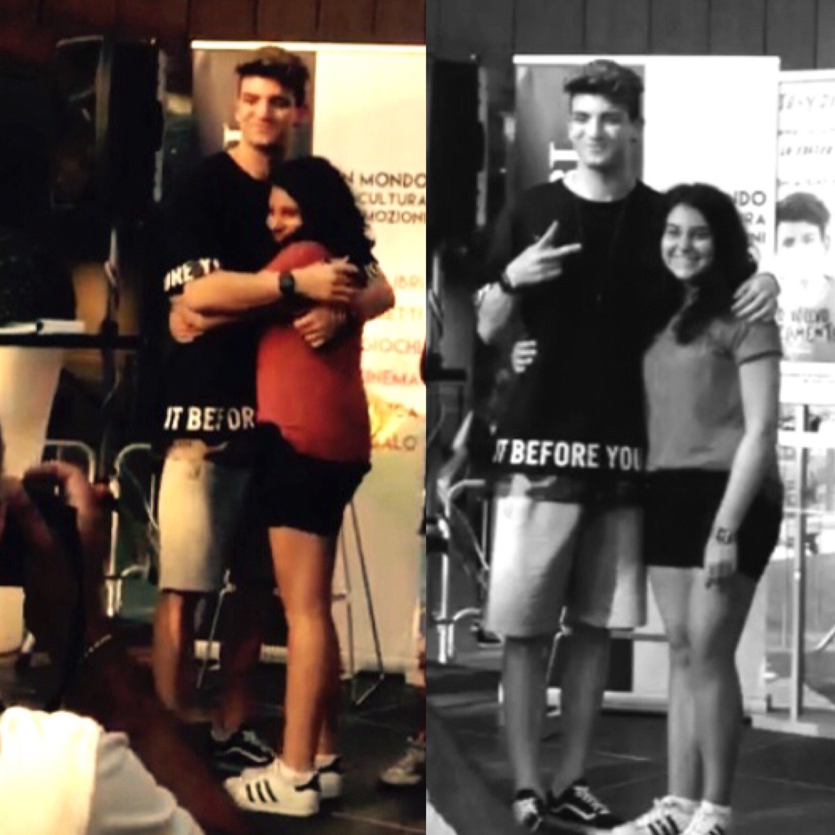 Juska09's tweet photo. Catania 23-07-16 😍❤️ il giorno più bello della mia vita!! #Chissàcomefinirà @mannaggiaipuffy https://t.co/MyTStOcGeW