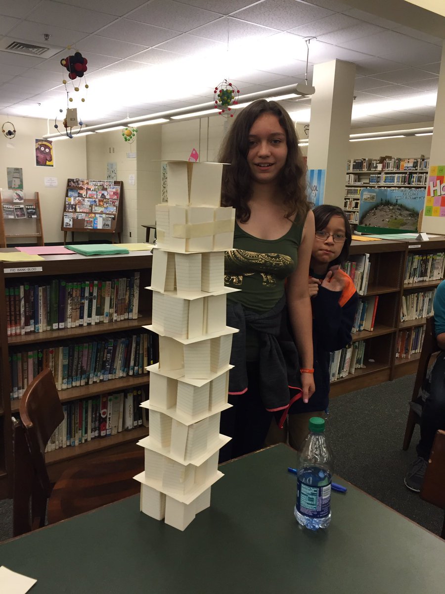 yoopertechgeek's tweet image. #towerchallenge #thinking #building #makered #waverlyedu