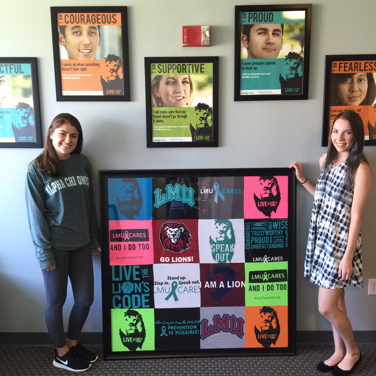 LMUCARES's tweet photo. #LMUCARES moved to Malone 403! Come visit & learn how you can #LivetheLionsCode today! #lmuexp #ilovelmu #GoLions https://t.co/NCtcmt4KT2