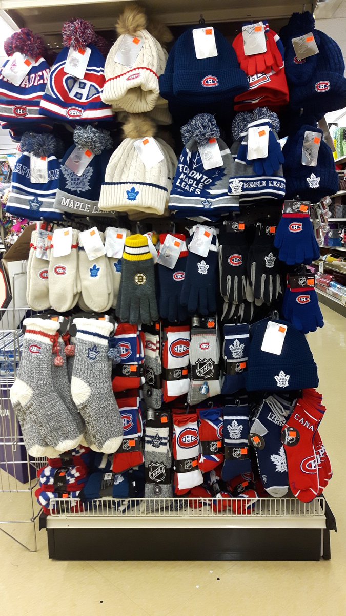 BobGeneralStore's tweet image. We're fully stocked in NHL winter wear! Do you bleed red or blue? #montrealcanadiens #torontomapleleafs