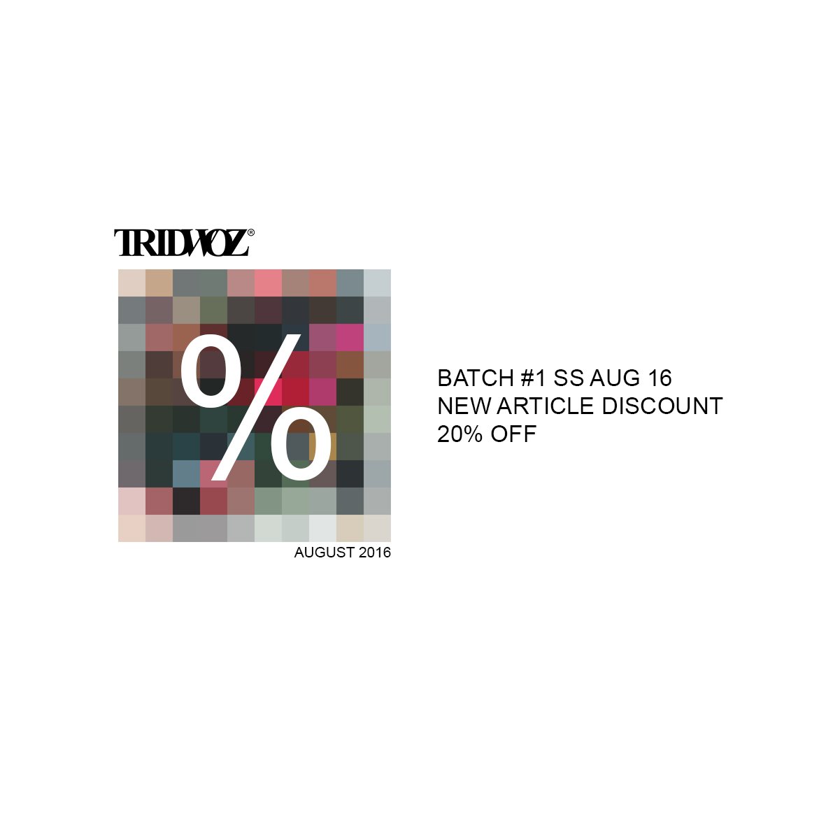 Discount 20% off for new release August 2016
For info &amp; order 
Send text SMS or WhatsApp 082299646936