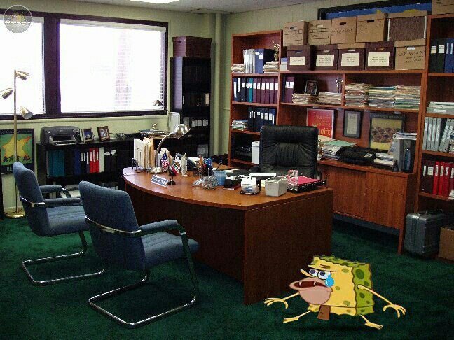 Cave__Sponge's tweet photo. When you're in the principals office and you know for sure that you're in trouble. https://t.co/ne5ezr04M8