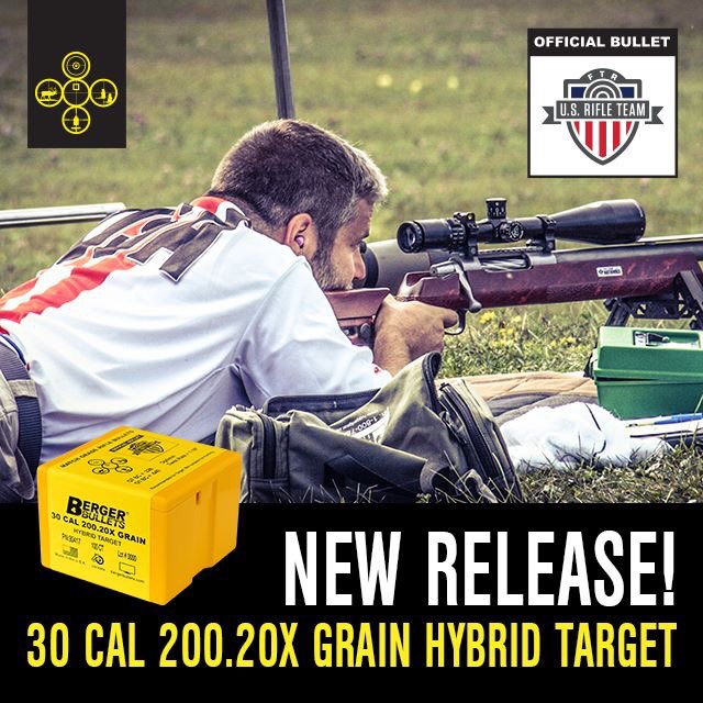 BergerBullets's tweet photo. We are excited to announce the New 30cal 200.20X Hybrid Target #bullet ! https://t.co/2fdtL434iQ https://t.co/LurmOZD15s
