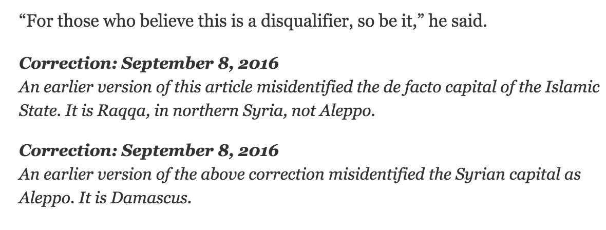 NotthatkindofDr's tweet image. check out @nytimes . #AleppoGate