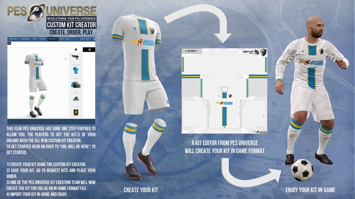 PESUniverse on Twitter &quot;The custom kit creator built by _TheTrueBrits
