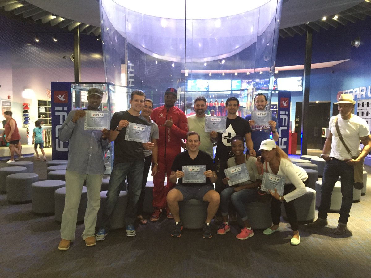 Had a blast flying <a href="/Aflac/">Aflac</a> today! #TeamBuilding #iFlyChi #CHiFLY #corporateevents