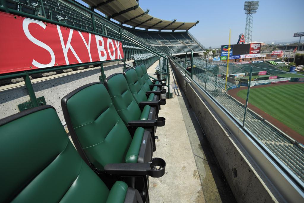 Take your game to a new level and experience SkyBox at Angel Stadium
