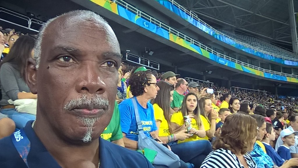 Probably should have smiled(game face). Ready for the T47 women long jump