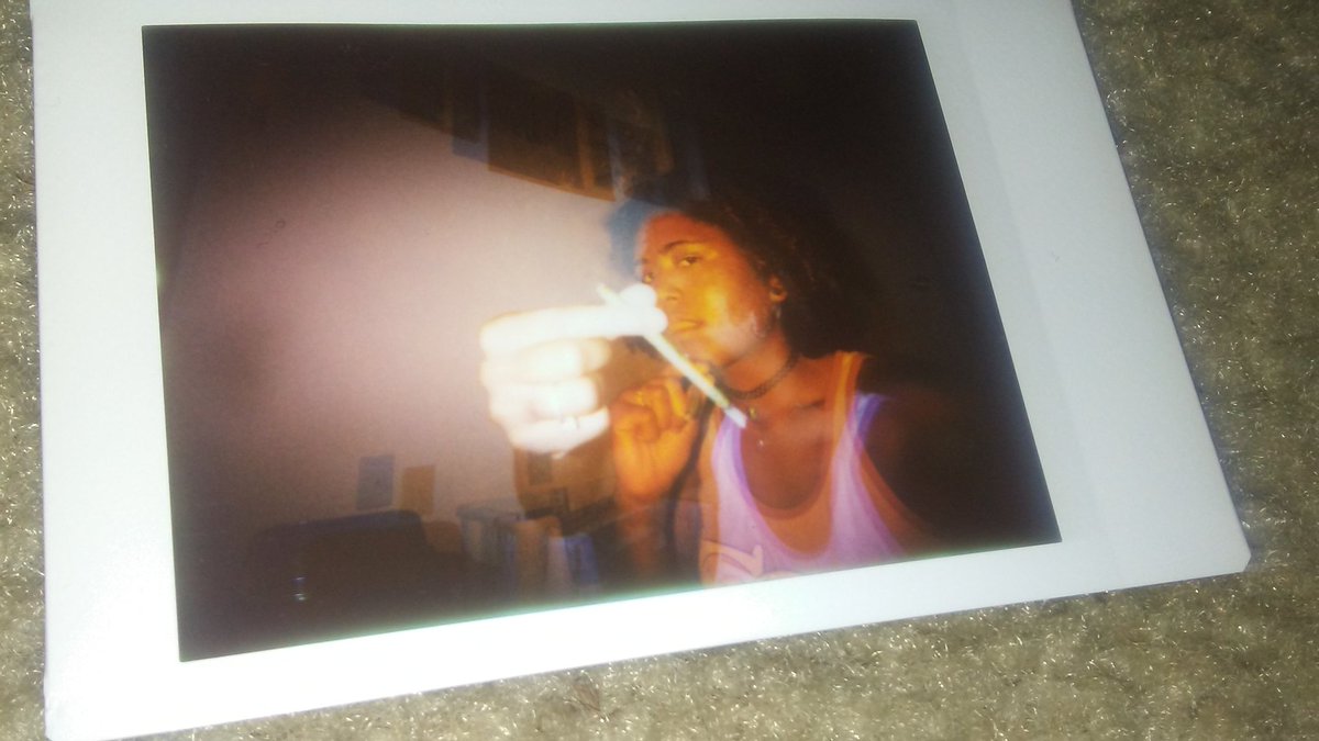 SpaceBoundBree's tweet photo. Is you high right now? Do you ever get nervous? #PolaroidProject285 https://t.co/YnxiH6ylEc