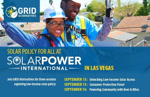 Enphase's tweet image. Enphase partner @GRID will be at @SPIConvention highlighting #solar access! bit.ly/2c5uHQa