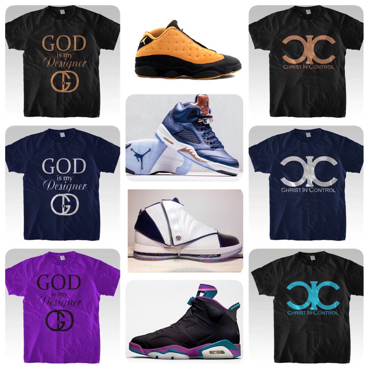 MRCLEAN81's tweet photo. PRE ORDER NOW #GodIsMyDesigner & #ChristInControl T-Shirts. $20 MALE/FEMALE VNECK, CREW, TANK TOP. KID SHIRTS $15 https://t.co/iL7kfThkIj
