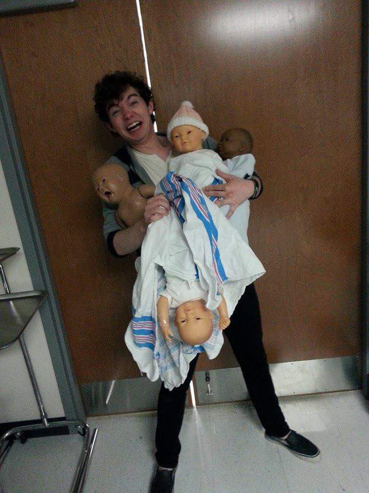 Skapparoneday's tweet image. For those of you who didn&apos;t know, Paul is a PROUD Papa! #PapaPaul