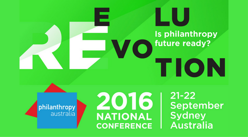See you at #PA2016Conf? Don't miss out - book your ticket now: philanthropy.org.au/conference/ #philanthropy