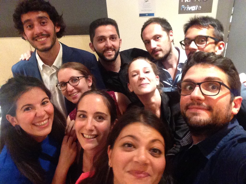 MartiFischetti's tweet photo. Noi ci sentiamo (AIRO) young #AIROyoung #airo2016 https://t.co/SabCfrBLWO