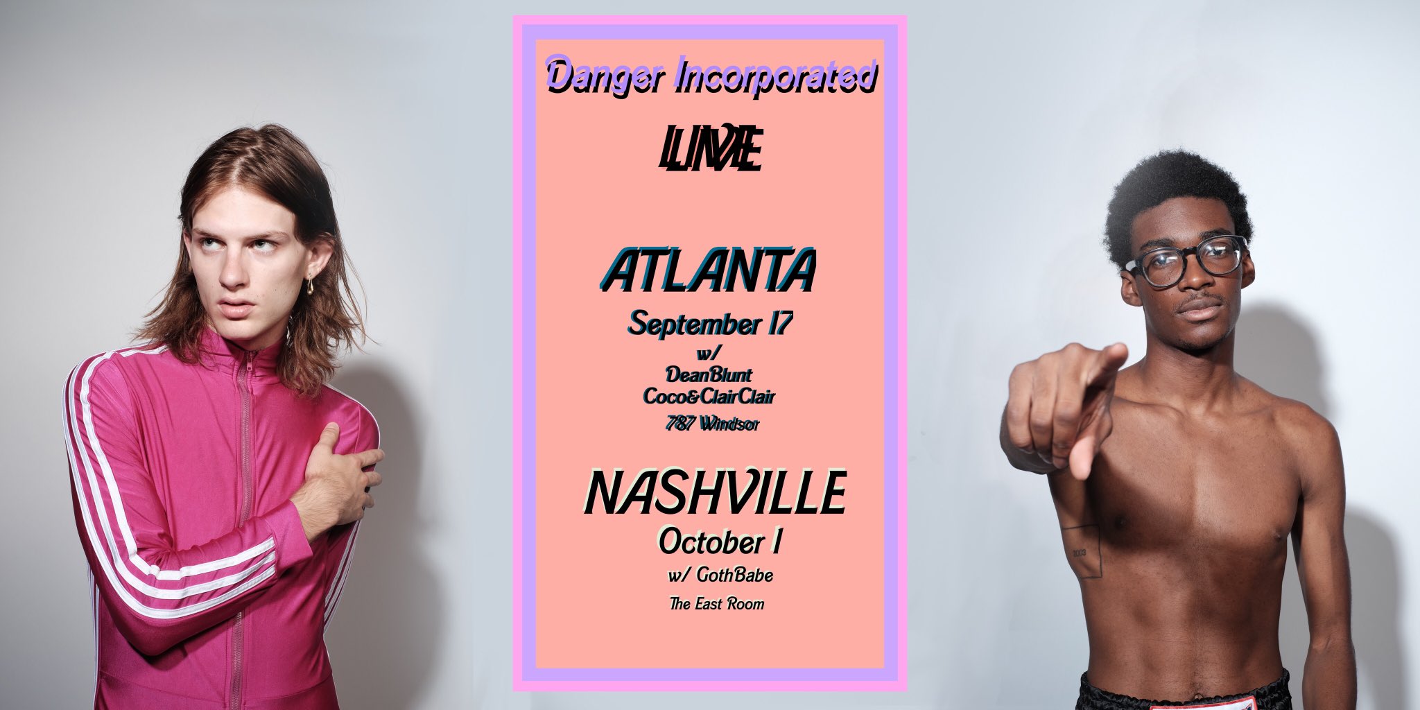 LOUIE DUFFELBAGS on Twitter: &quot;????Danger LIVE???? ????ATLANTA - Sep 17 ????NASHVILLE - Oct 1 Playing all the ...