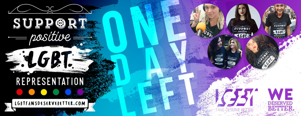 LGBTFansDB's tweet image. Only 1 day left, grab yours now! Proceeds to @TrevorProject booster.com/supportlgbtee #SupportLGBTee