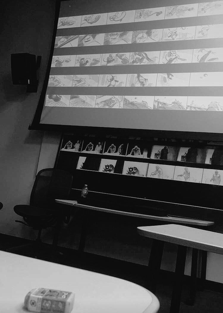 reel_reality's tweet photo. #cntv101 storyboard lectures at SCB ! https://t.co/JMexb8jx3x