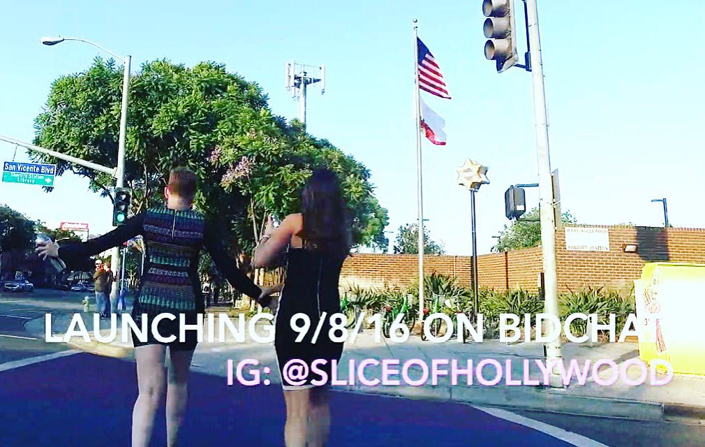 slicehollywood's tweet photo. Launching tonight! Live streaming on @Bidchat on location @HollywoodBurger #TwoCrazyGirls come join us. For real! https://t.co/1DbNg93VS0
