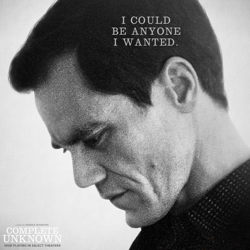 CompUnkwnMovie's tweet photo. Imagine becoming anyone you wanted… Again and again. #CompleteUnknown is now playing. https://t.co/y7Ae2clY6w https://t.co/dA5abKKD68