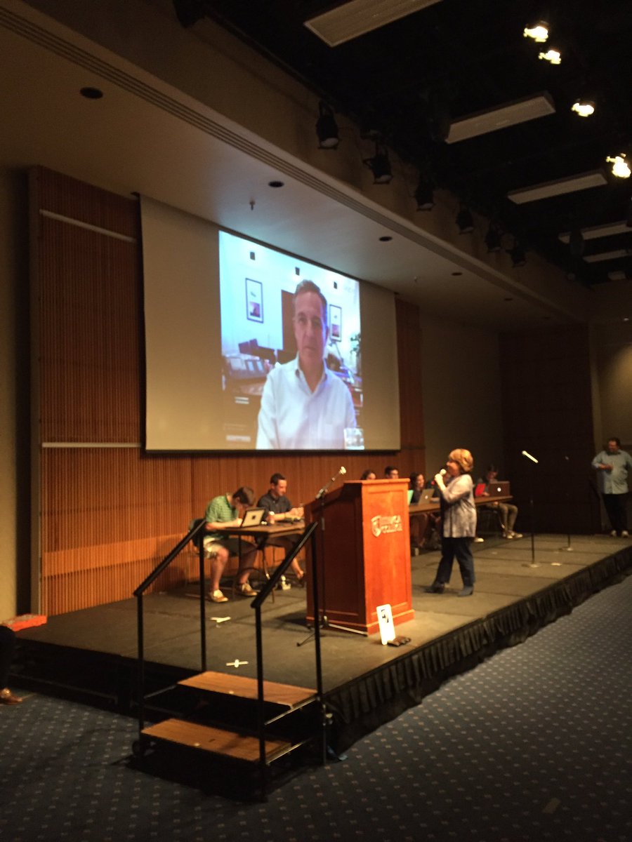 SAVO95's tweet image. Great to see Bob Iger speaking to Park Freshman! #sparkatpark