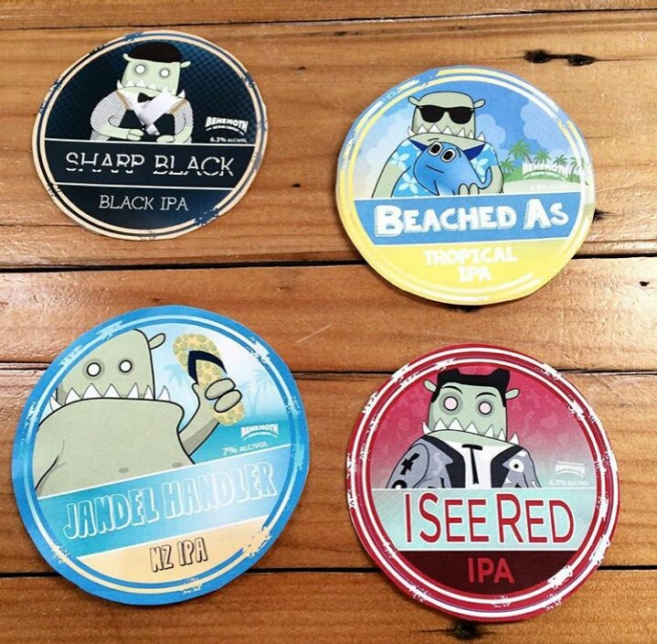 Daaaaayumn. These 4 IPAs from <a href="/BehemothbeerNZ/">Behemoth Brewing Co</a> are pouring at Punky this weekend for a most agreeable $12/L!