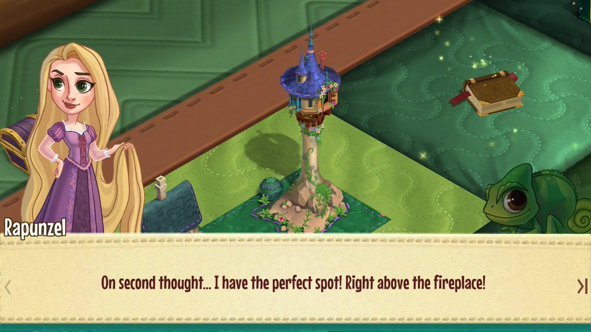 AllissaByGrace's tweet photo. I started playing a new Disney mobile game called #EnchantedTails . U build your map based on quests. It's so cute 😆 https://t.co/7LlDkNexBX