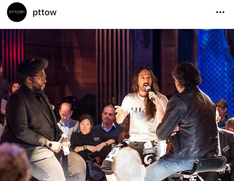 🔌🔌🔌   #TBT to #PTTOW with @questlove @steveaoki @dimmak James Curleigh President, @levis https://t.co/lzavQ0OGAV