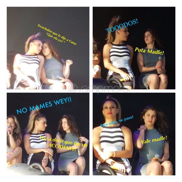 pollitoconcapsu's tweet photo. Jajaja Vale madle fue un accidente #HarmonizersBoxLFS #TalentAwards Camren #ThankYouCamilaAndLauren https://t.co/p8vqcIRple