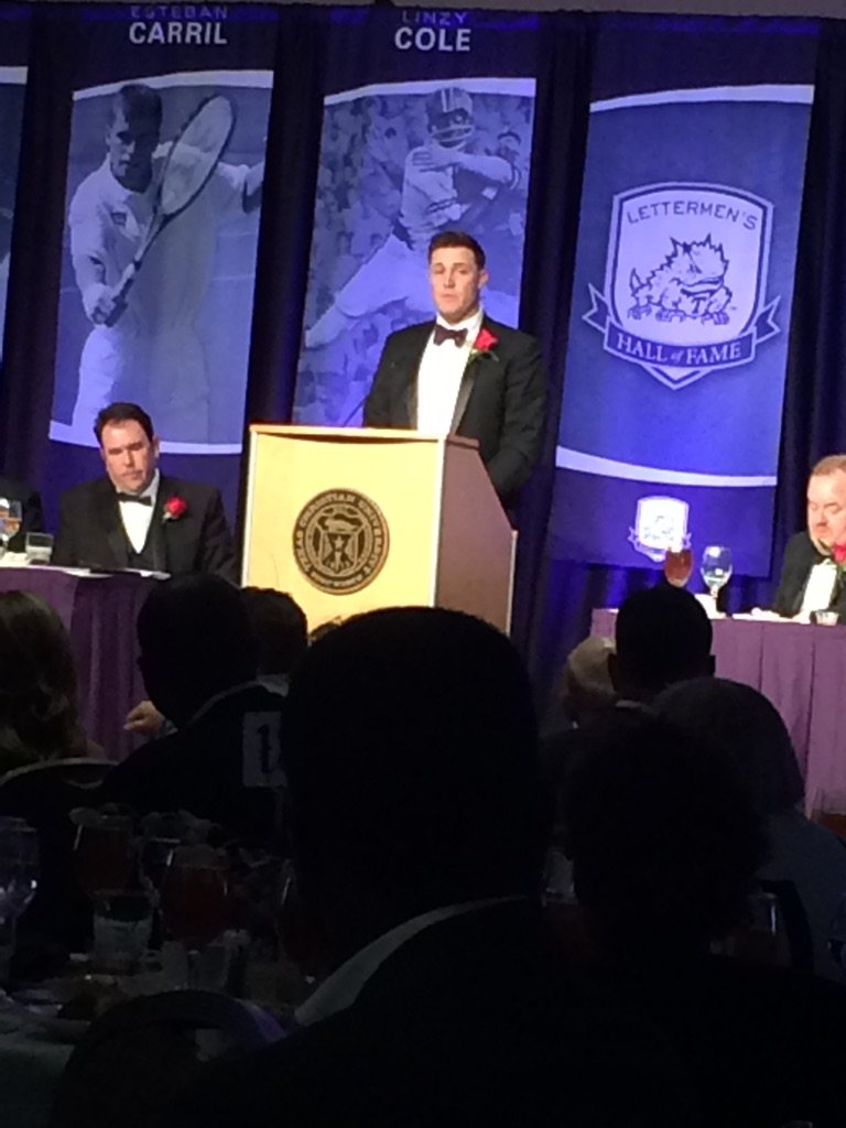TCU_Baseball's tweet photo. Welcome to the Hall of Fame Chad! @ChadHuffman17 https://t.co/NMDDMWpyrH