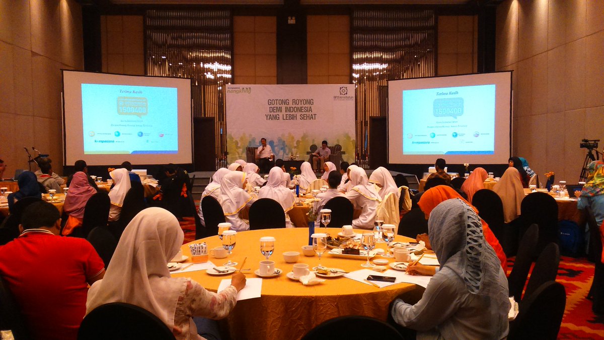 Dikupas tuntas nih, informasi soal <a href="/BPJSKesehatanRI/">BPJS Kesehatan RI</a> di event #kompasiananangkring di Hotel @Novotel_BPN