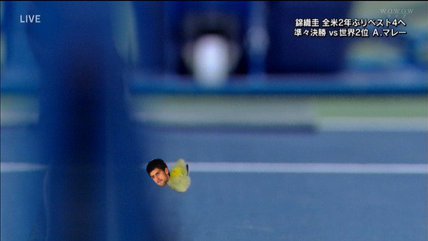 ট ইট র テルー Ship8 昨日の錦織圭対アンディ マレーでのコラ画像を今更ながら 悲報 世界ランク1位ジョコビッチ 第2シードマレーの試合を銅鑼と蝶で妨害しニッコリ ট ইট র テルー Ship8 昨日の錦織圭対アンディ マレーでのコラ画像を今更ながら 悲報 世界ランク1位ジョコビッチ 第2シードマレーの試合を銅鑼と蝶で妨害しニッコリ
